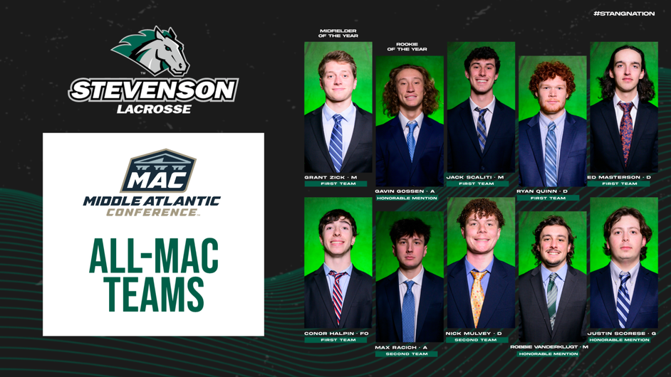 Ten Men's Lacrosse Players Named to All-MAC Commonwealth Teams